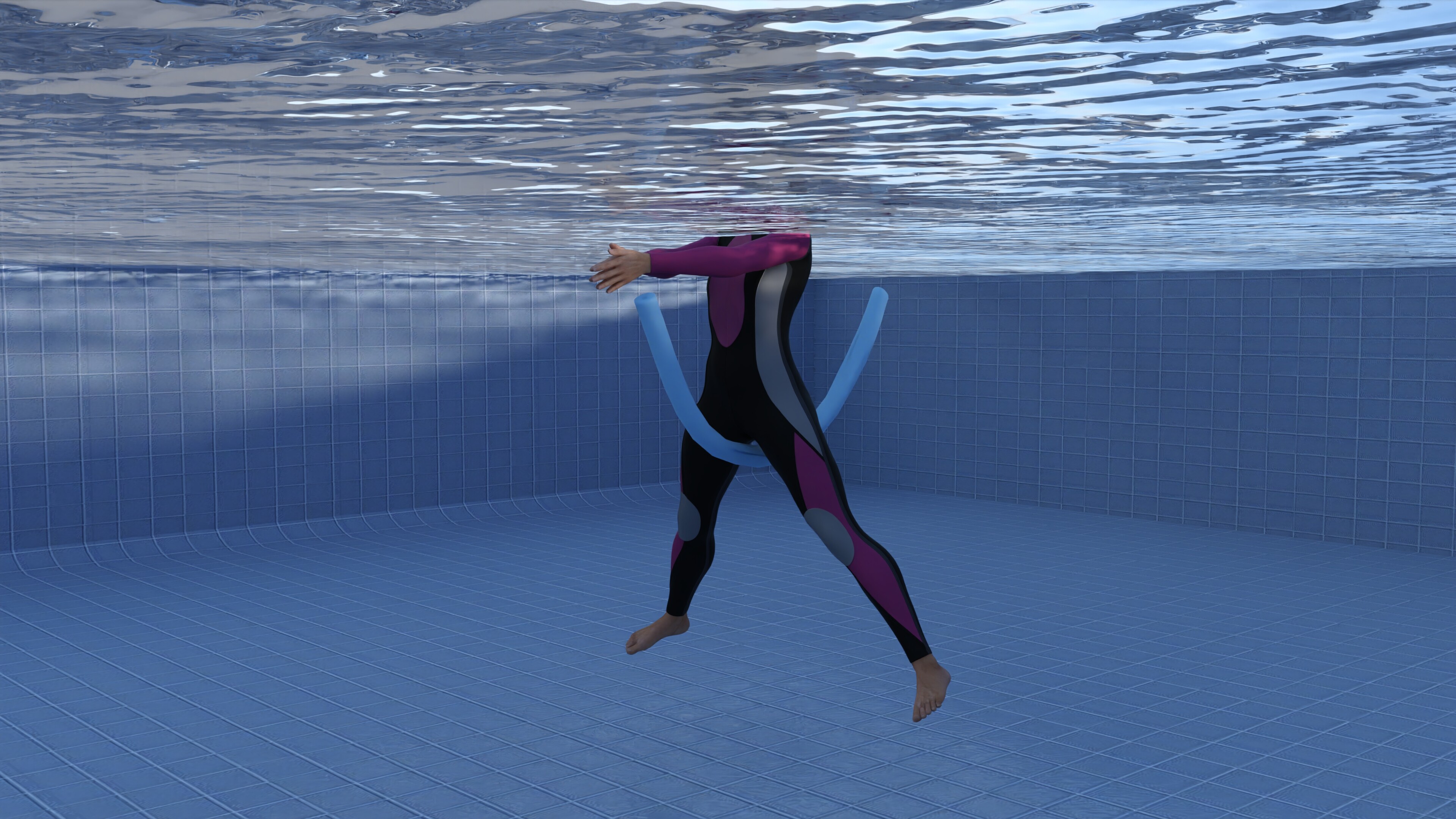 Aqua Exercises » T-Press